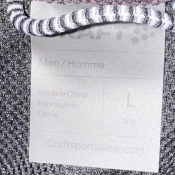 CRAFT Canada CORE Glide Block Jacket M-Chestnut/Slate Mens sz L - Picture 10 of 12